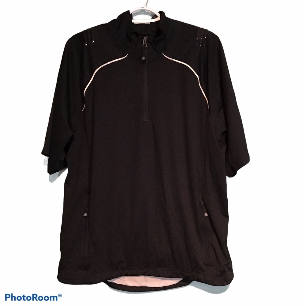 NWOT Adidas Short Sleeve Windbreaker size M